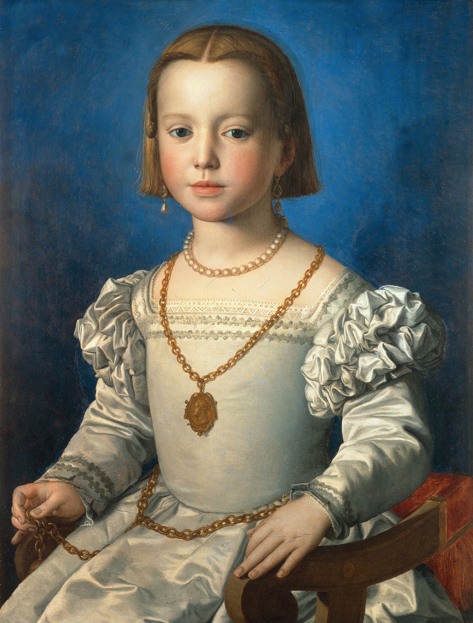 Portrait of Bia de Medici, 1542 by Agnolo Bronzino