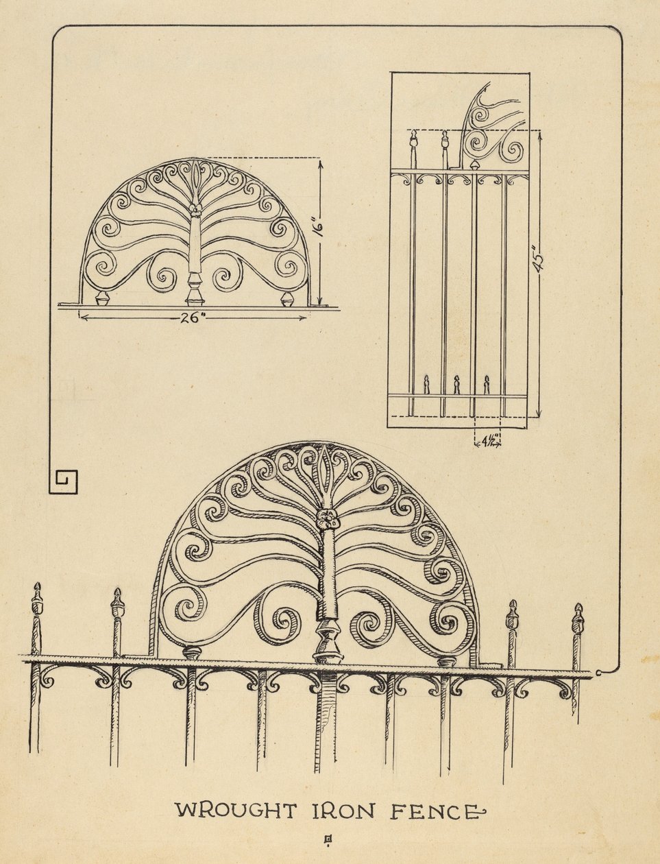 Balcony Railing by Al Curry