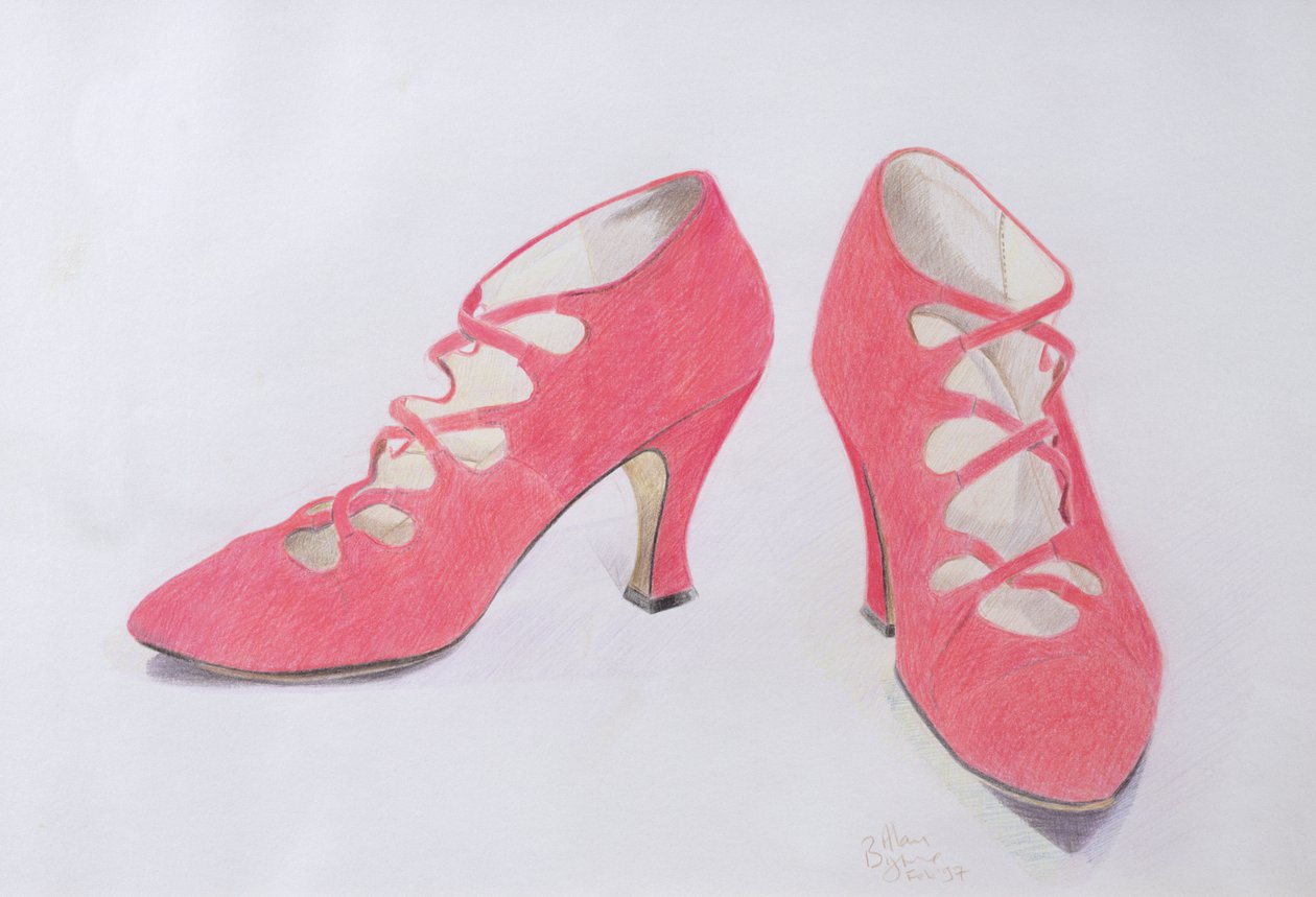 Pink Shoes, 1997 by Alan Byrne