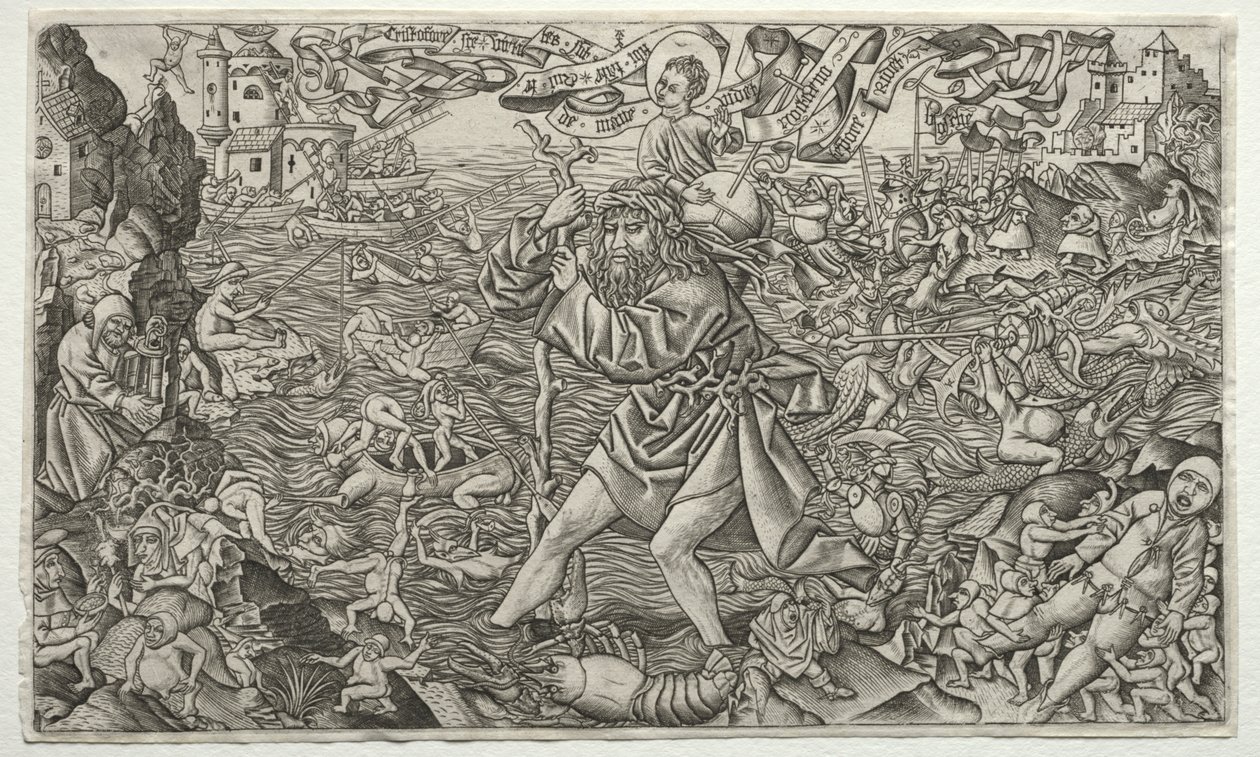 St. Christopher by Alart du Hameel