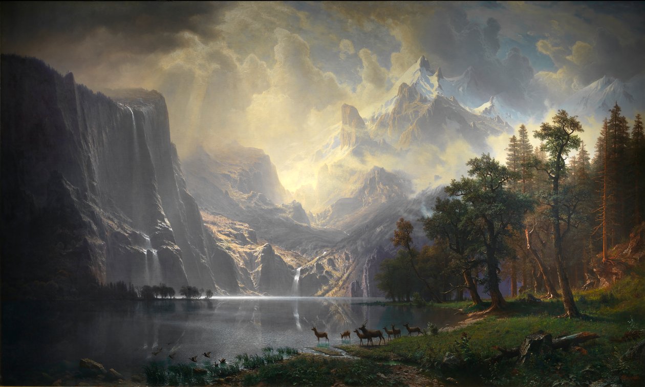 Sierra Nevada by Albert Bierstadt
