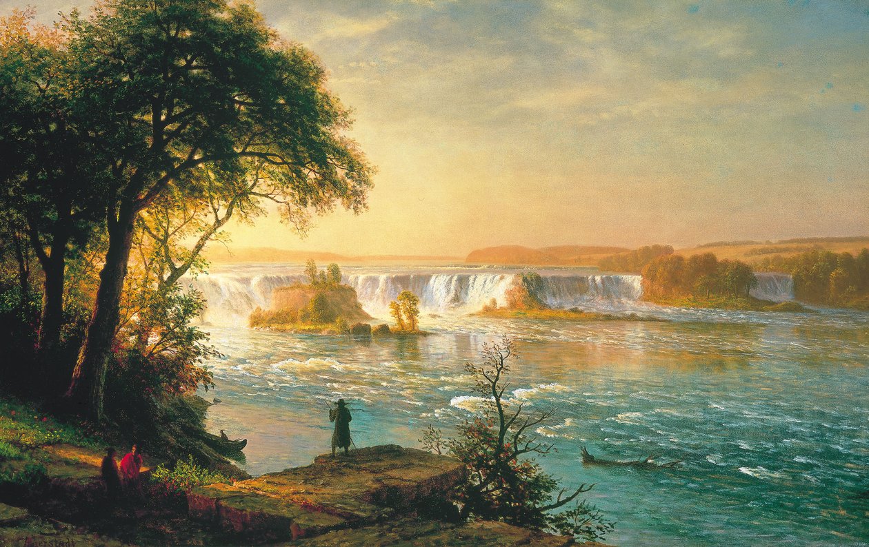 The Falls of St. Anthony by Albert Bierstadt