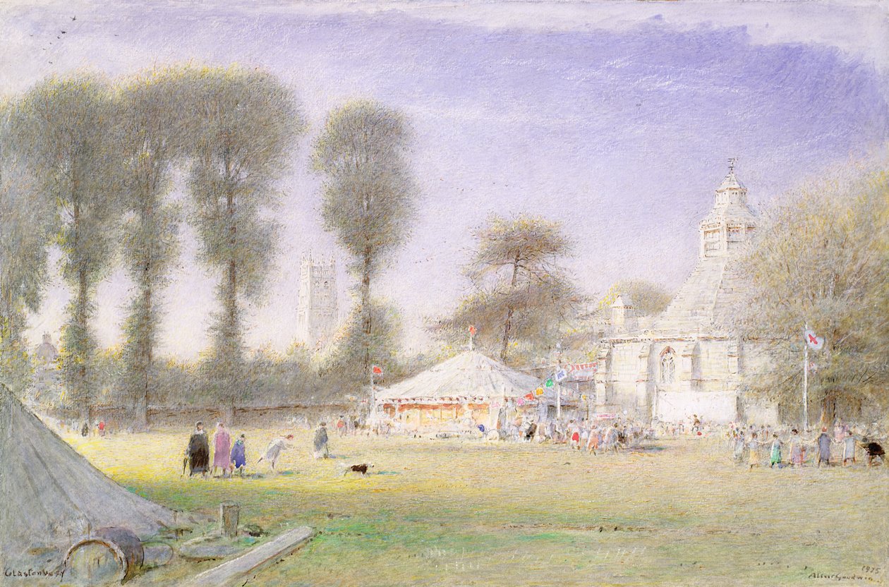 Glastonbury Fair by Albert Goodwin