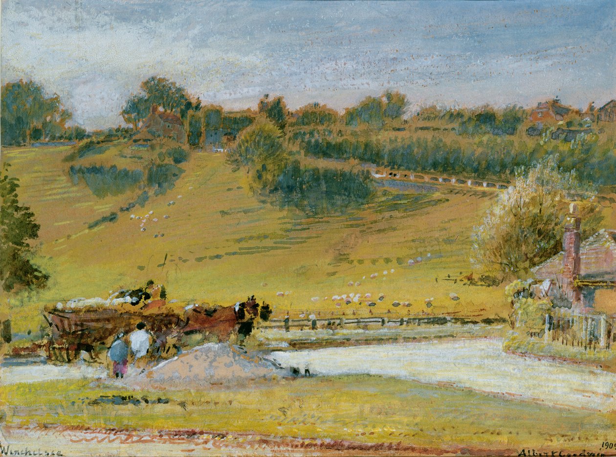 Winchelsea by Albert Goodwin