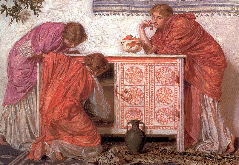 Pomegranates by Albert Joseph Moore