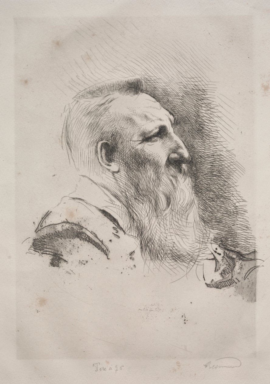 Auguste Rodin by Albert Besnard