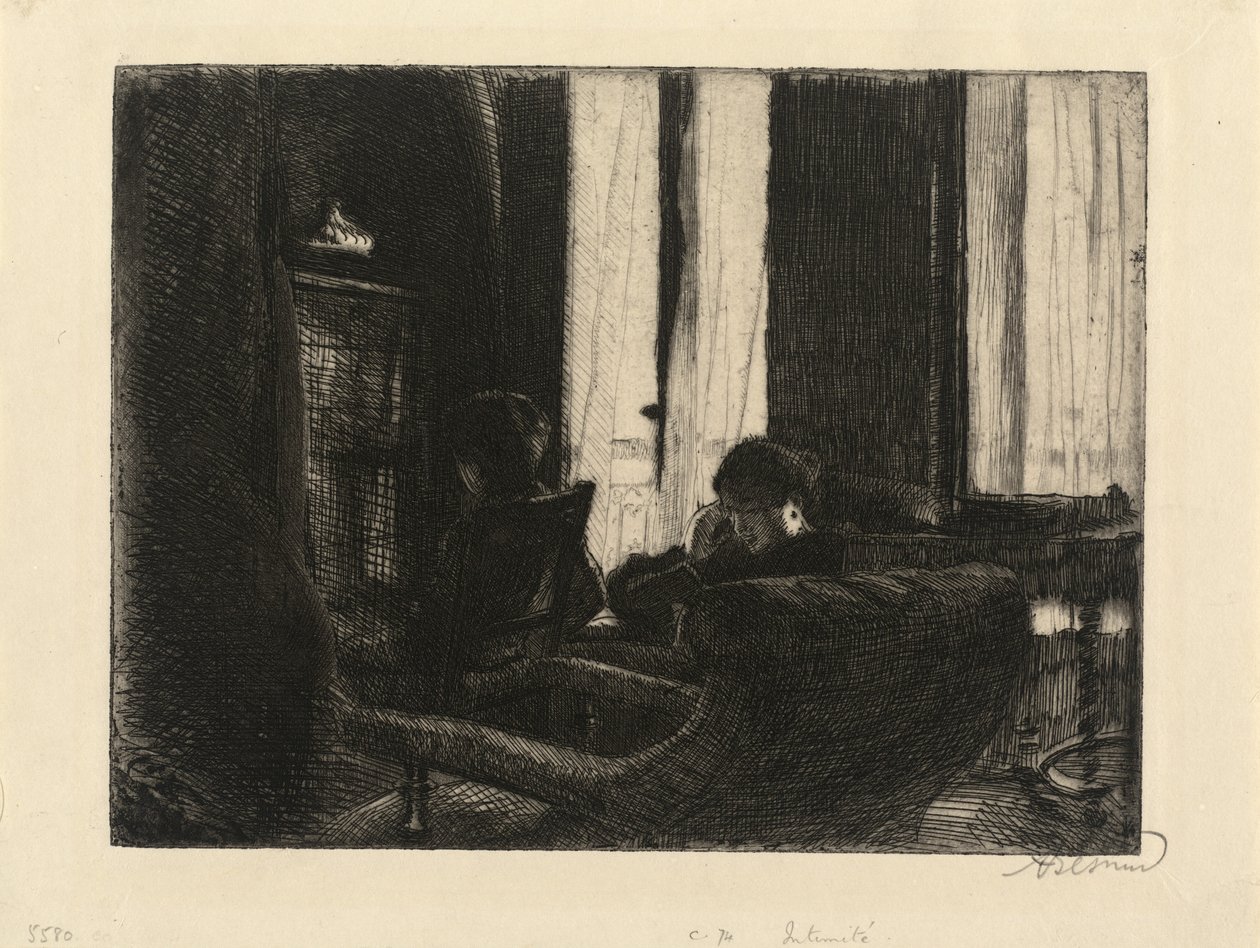 Intimacy by Albert Besnard