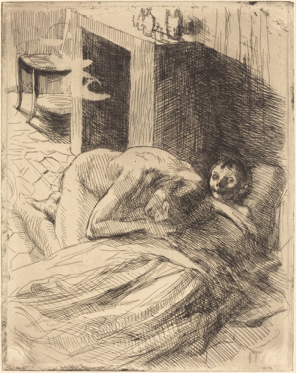 Misery by Albert Besnard