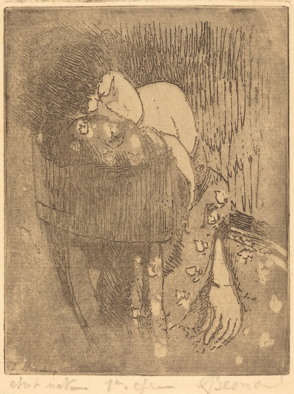 Sorrow by Albert Besnard