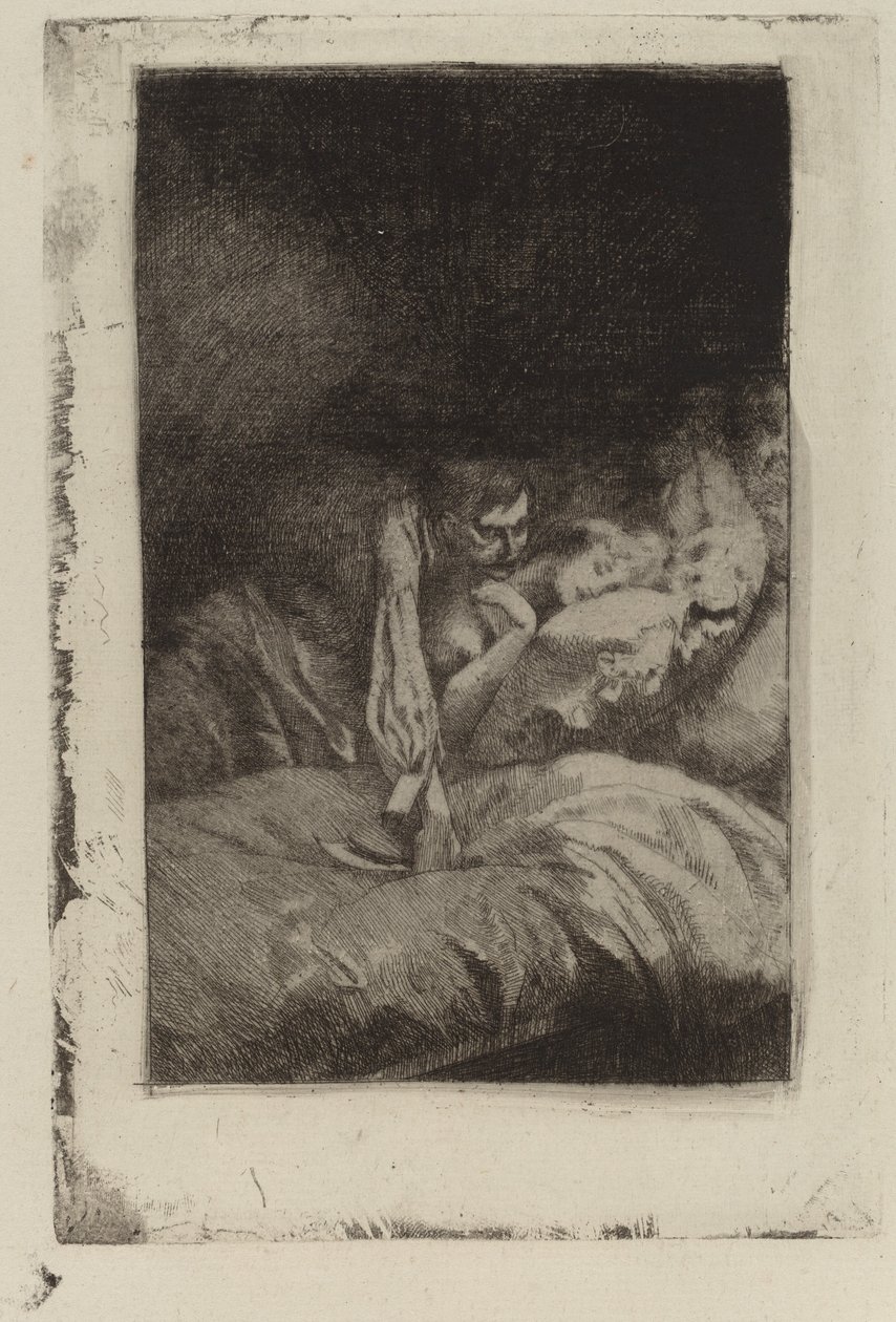 The Murder by Albert Besnard