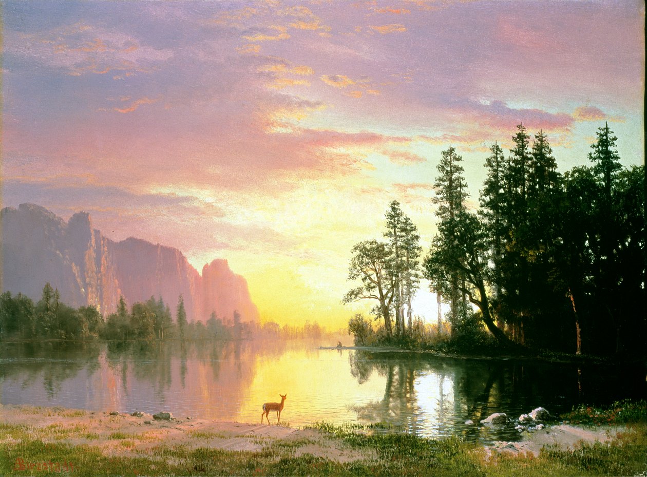 Yosemite Valley by Albert Bierstadt