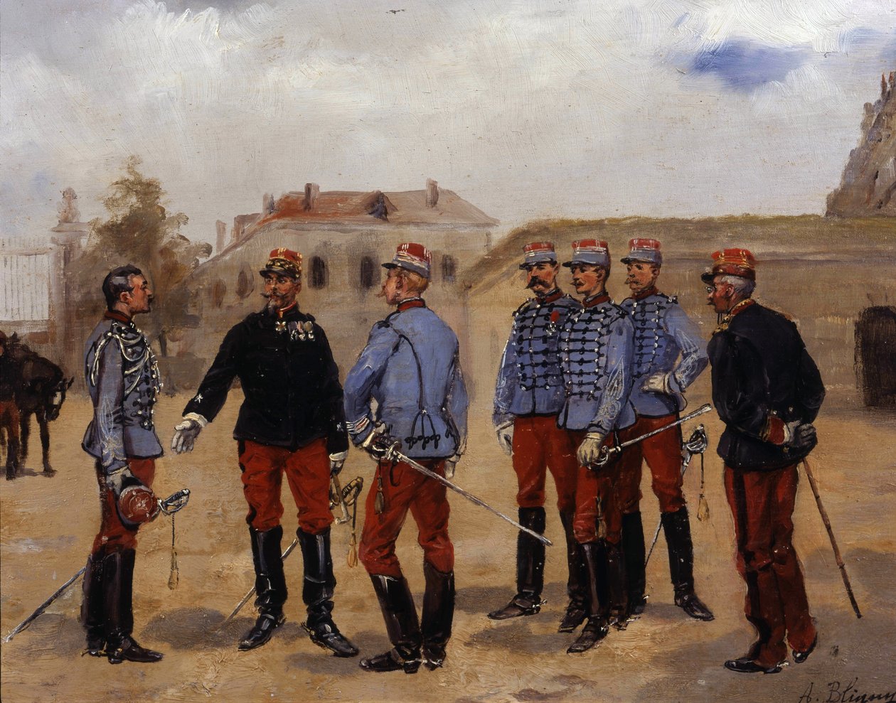 Hunters of Africa by Albert Bligny