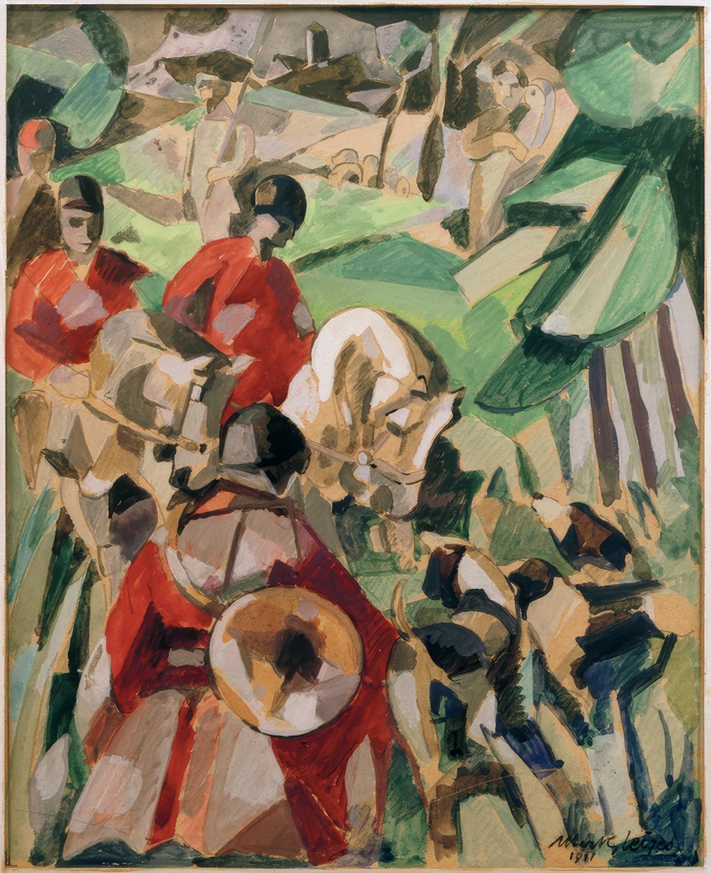 The Hunt by Albert Gleizes