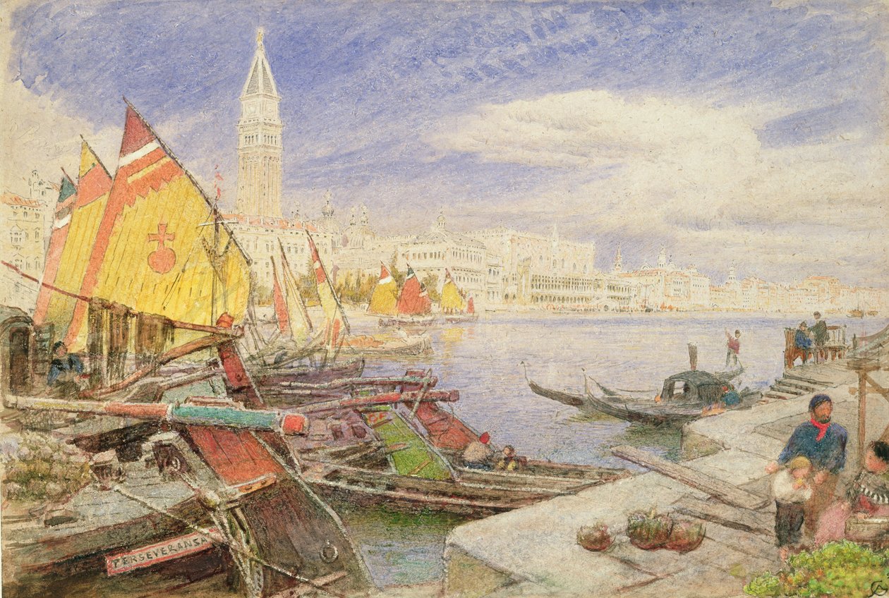 Venice, 1893 by Albert Goodwin