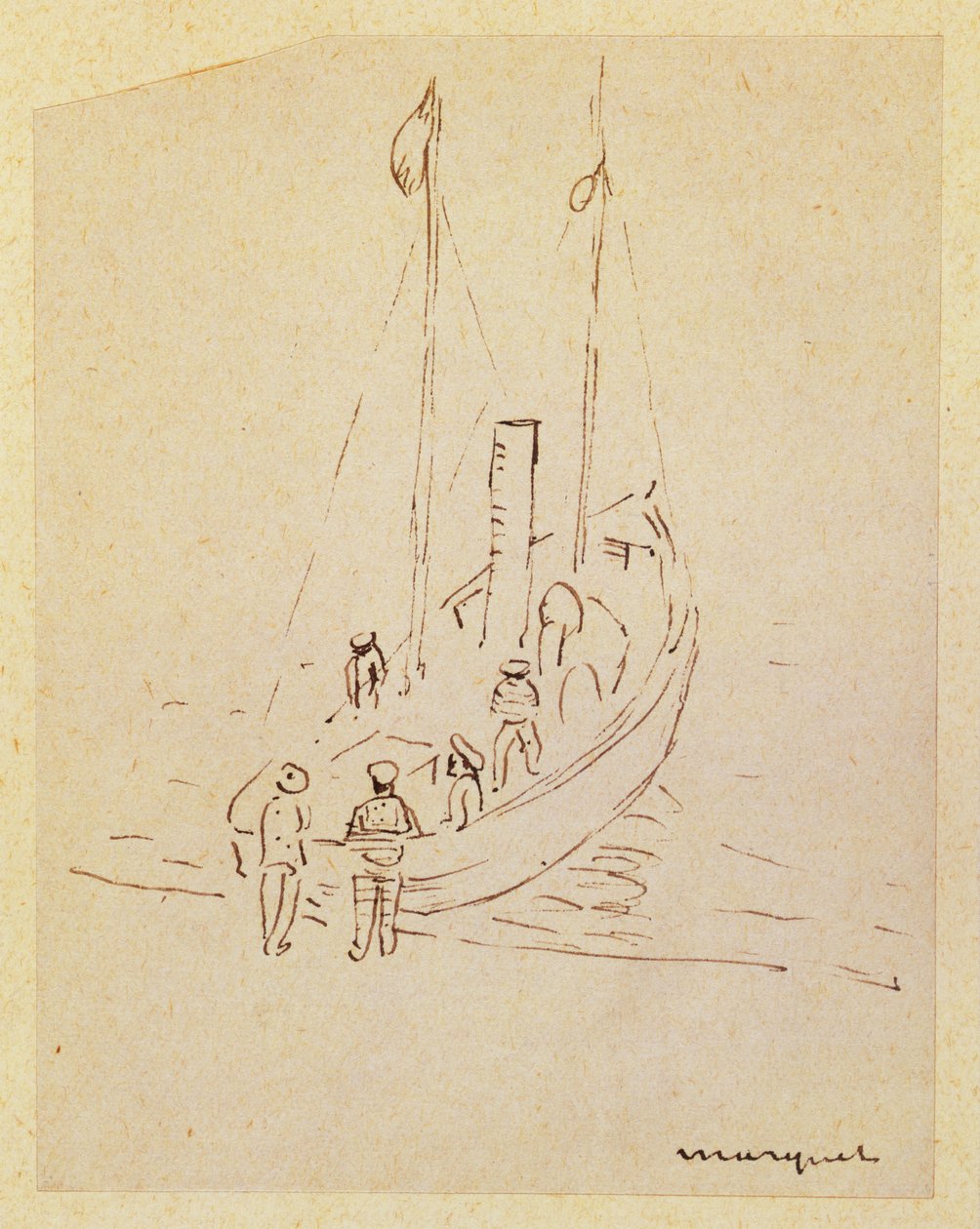 Boat by Albert Marquet