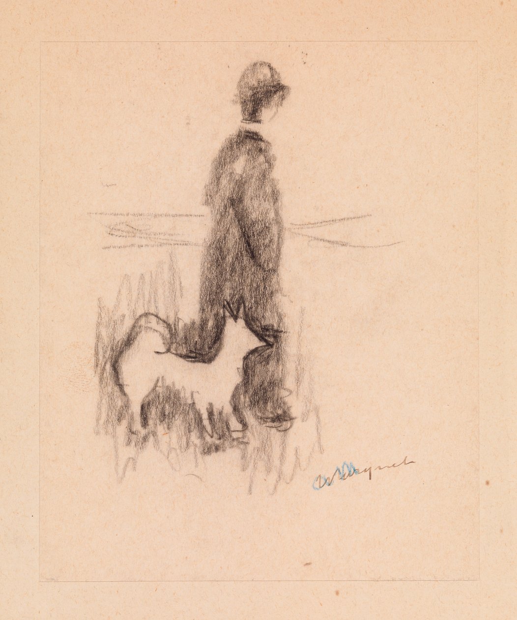 Figure and Dog by Albert Marquet