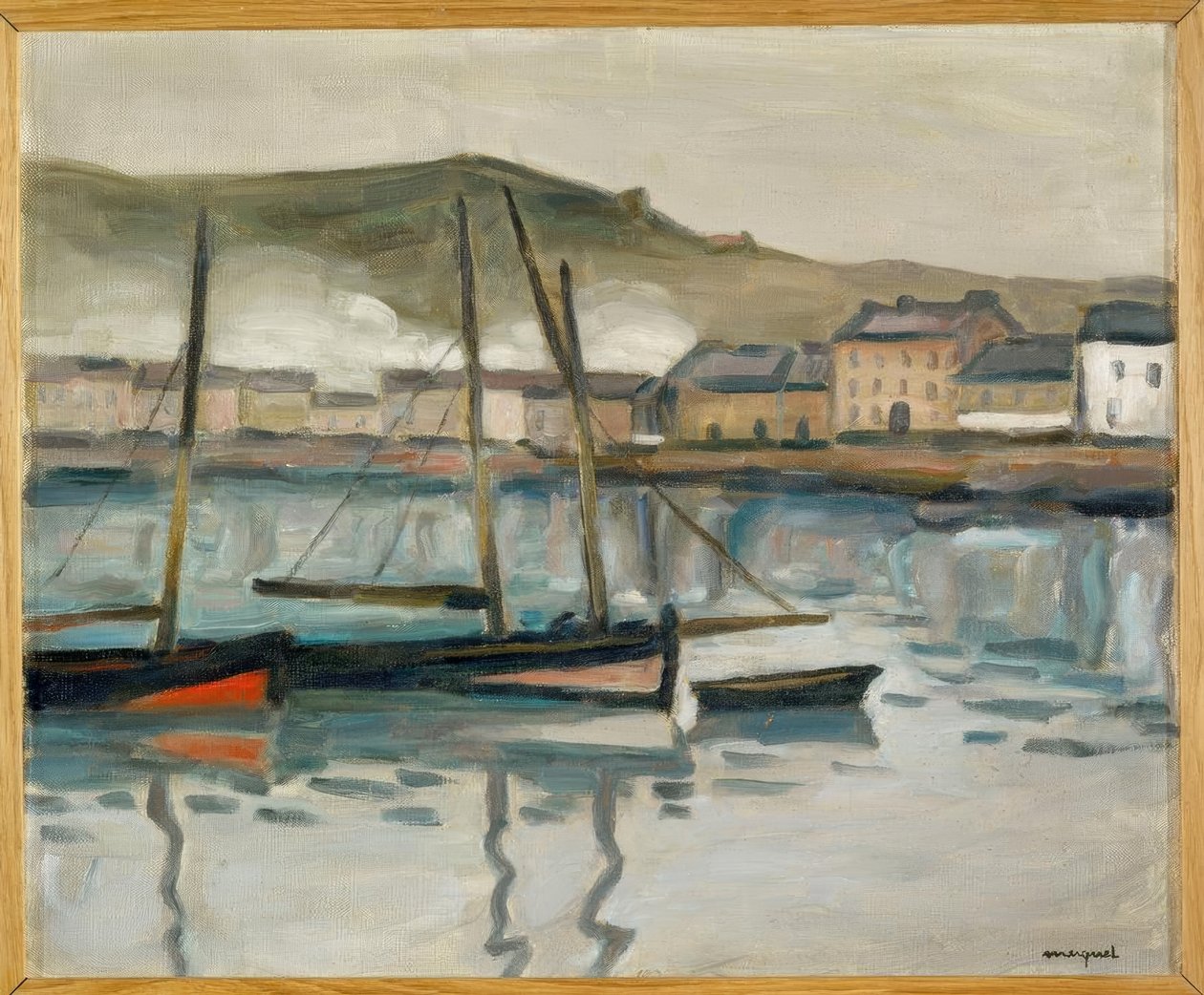 The Port of Fécamp by Albert Marquet