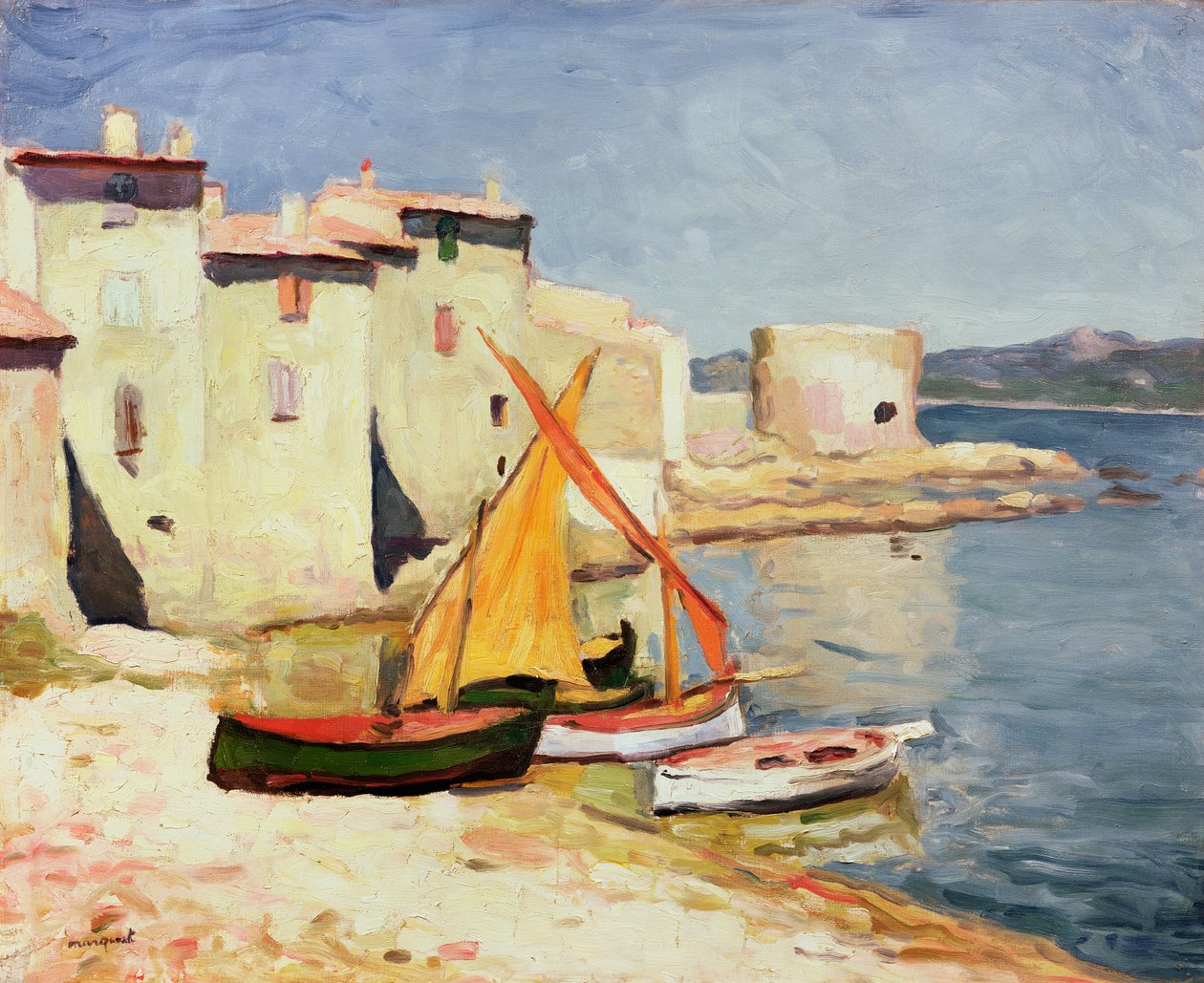 Saint-Tropez by Albert Marquet