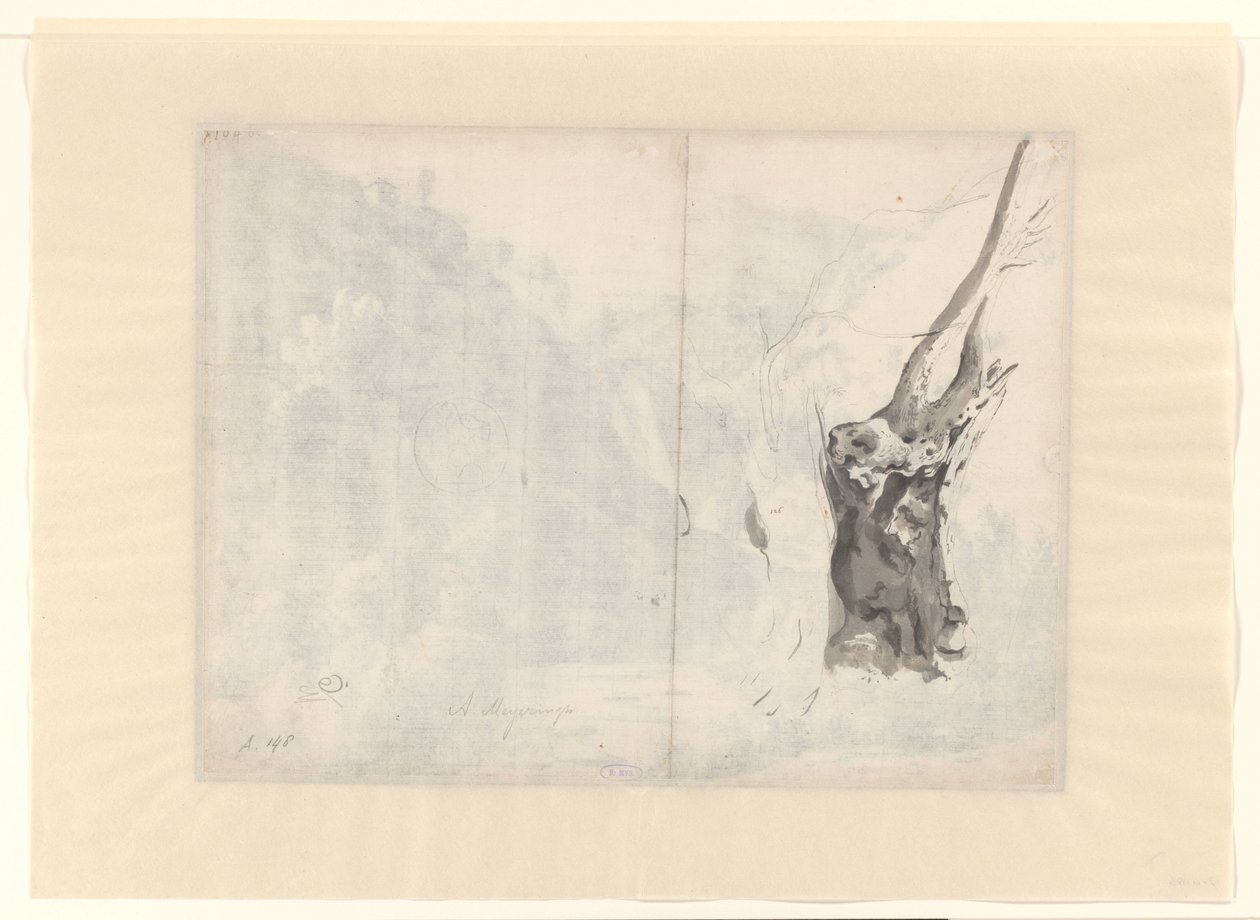 Sketch of a Tree by Albert Meyering