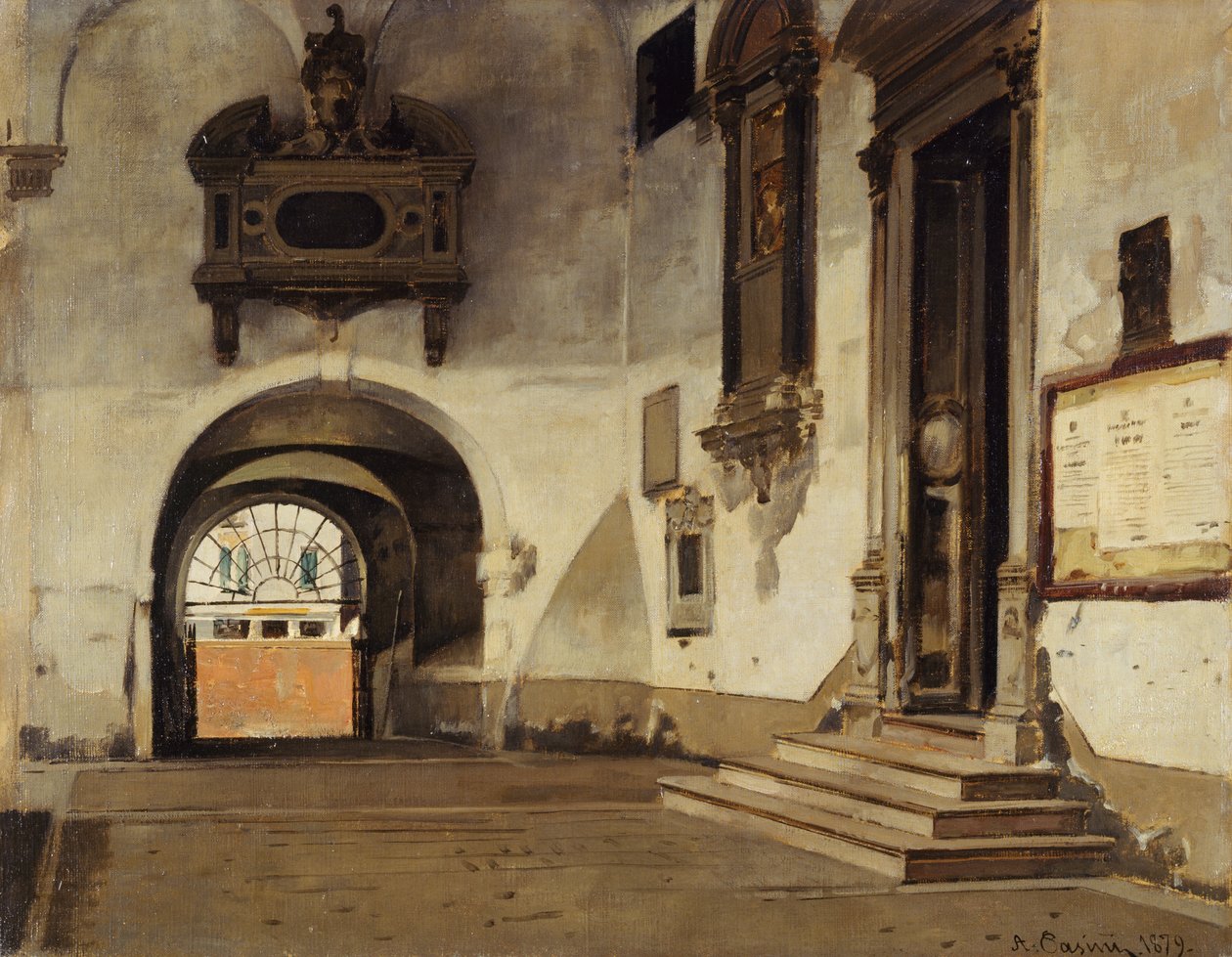 Small Square by Alberto Pasini