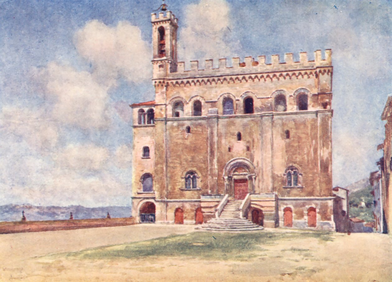 Palazzo Pubblico, Gubbio by Alberto Pisa