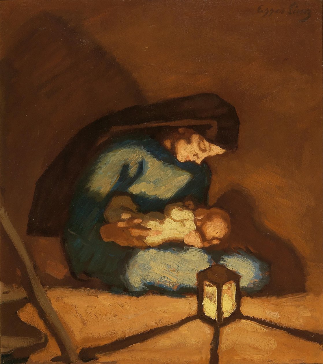Madonna, c. 1922 by Albin Egger Lienz