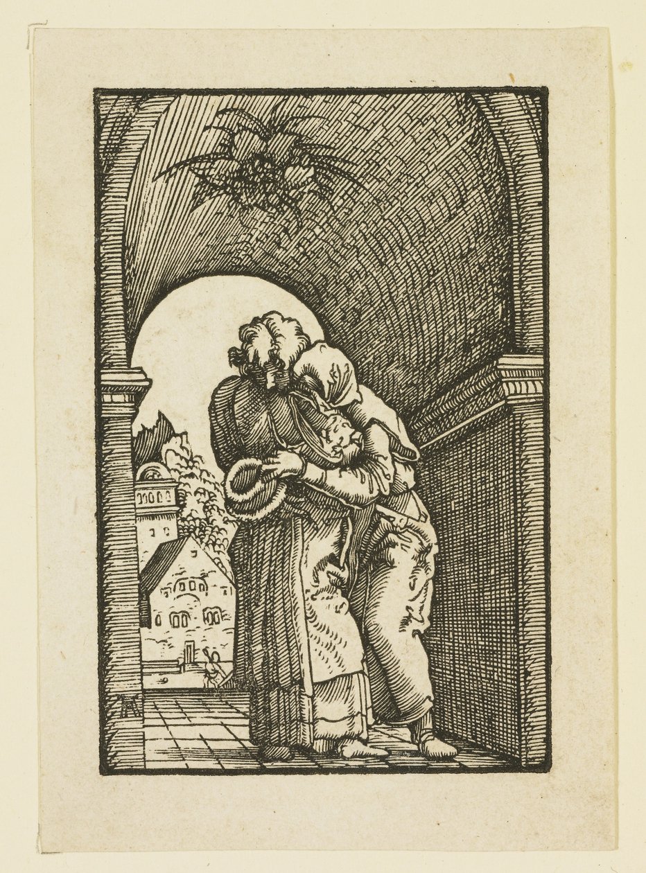 Joachim Embracing St. Anne by Albrecht Altdorfer