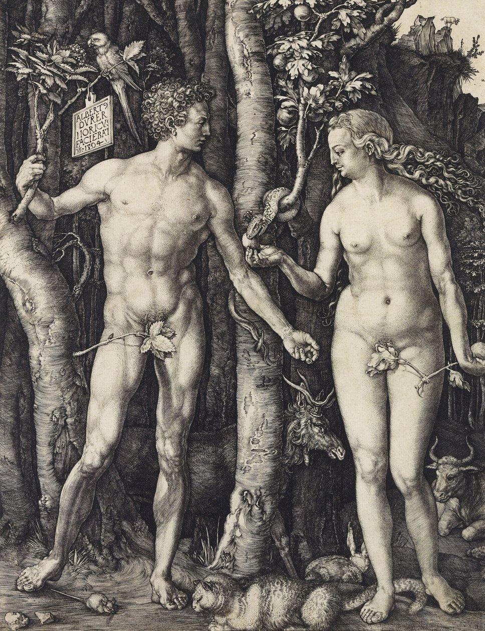 Adam and Eve by Albrecht Dürer