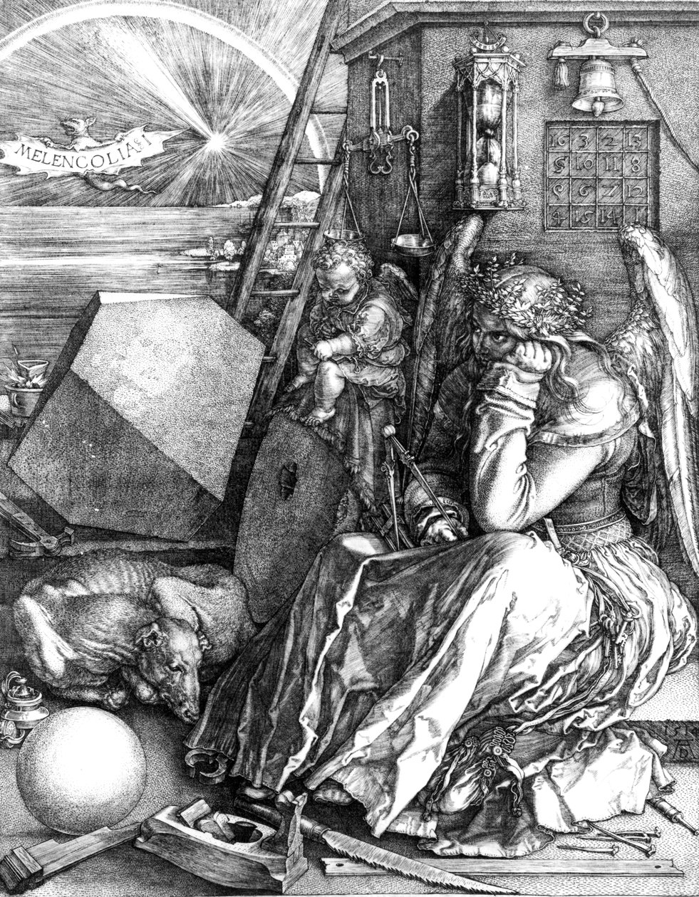 Melancholia by Albrecht Dürer