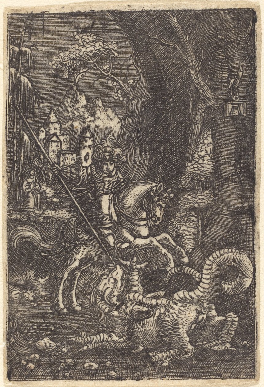 Saint George by Albrecht Altdorfer