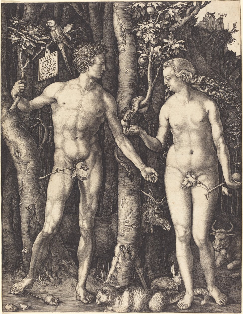 Adam and Eve by Albrecht Dürer