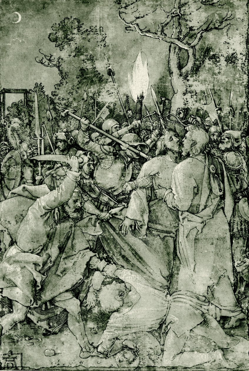Capture of Christ by Albrecht Dürer