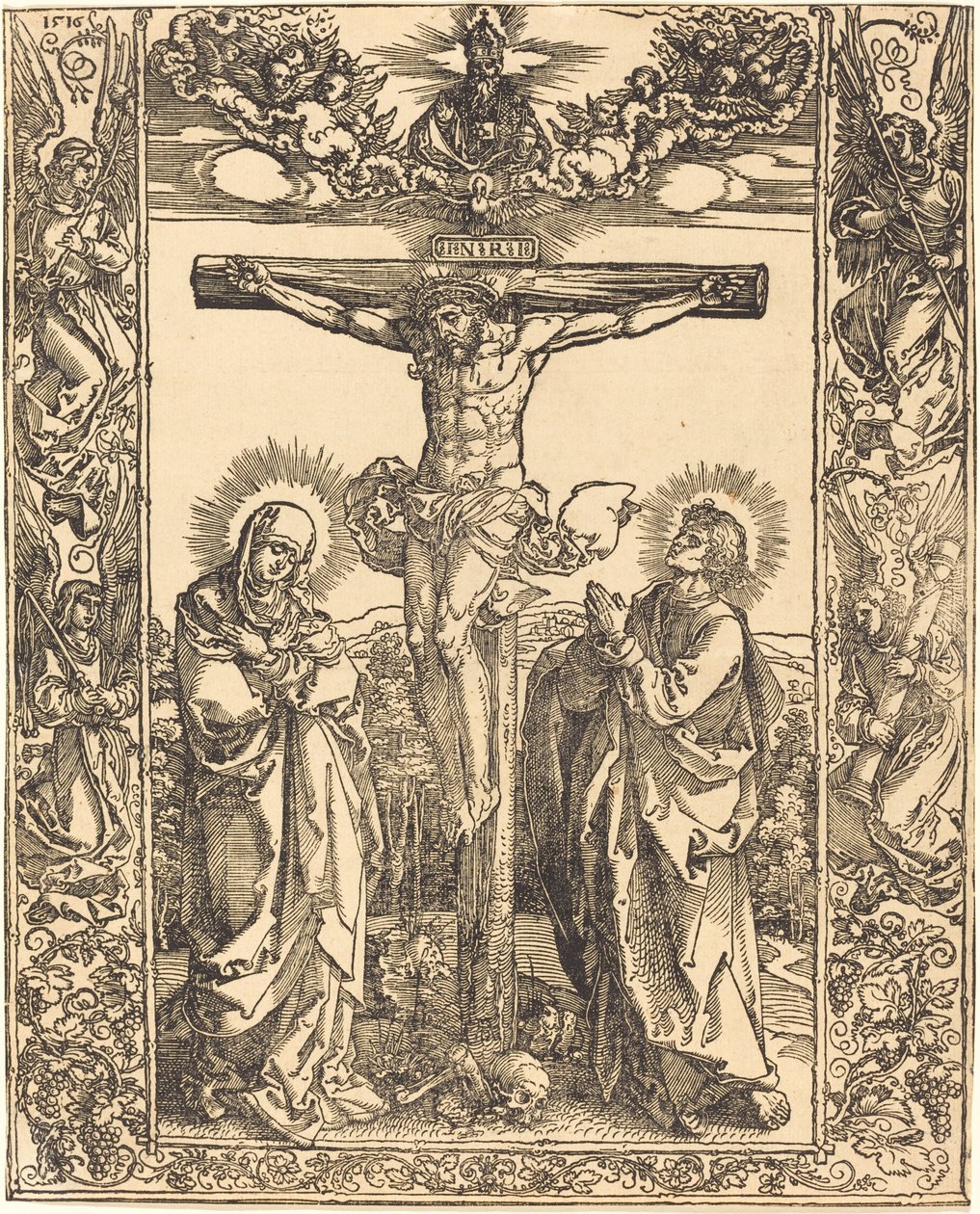 Christ on the Cross by Albrecht Dürer