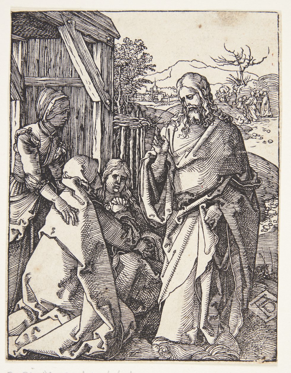 Christ Taking Leave of His Mother by Albrecht Dürer