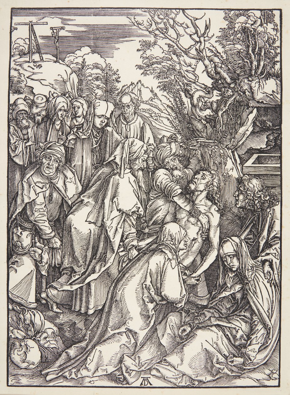 The Burial by Albrecht Dürer