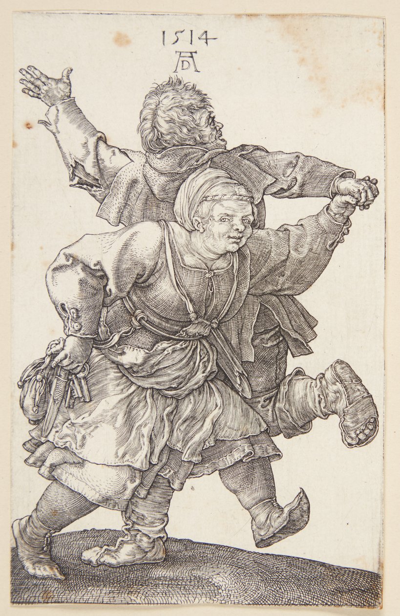 Peasant Couple Dancing by Albrecht Dürer