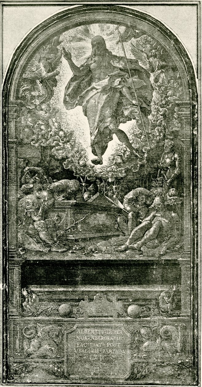 Resurrection by Albrecht Dürer