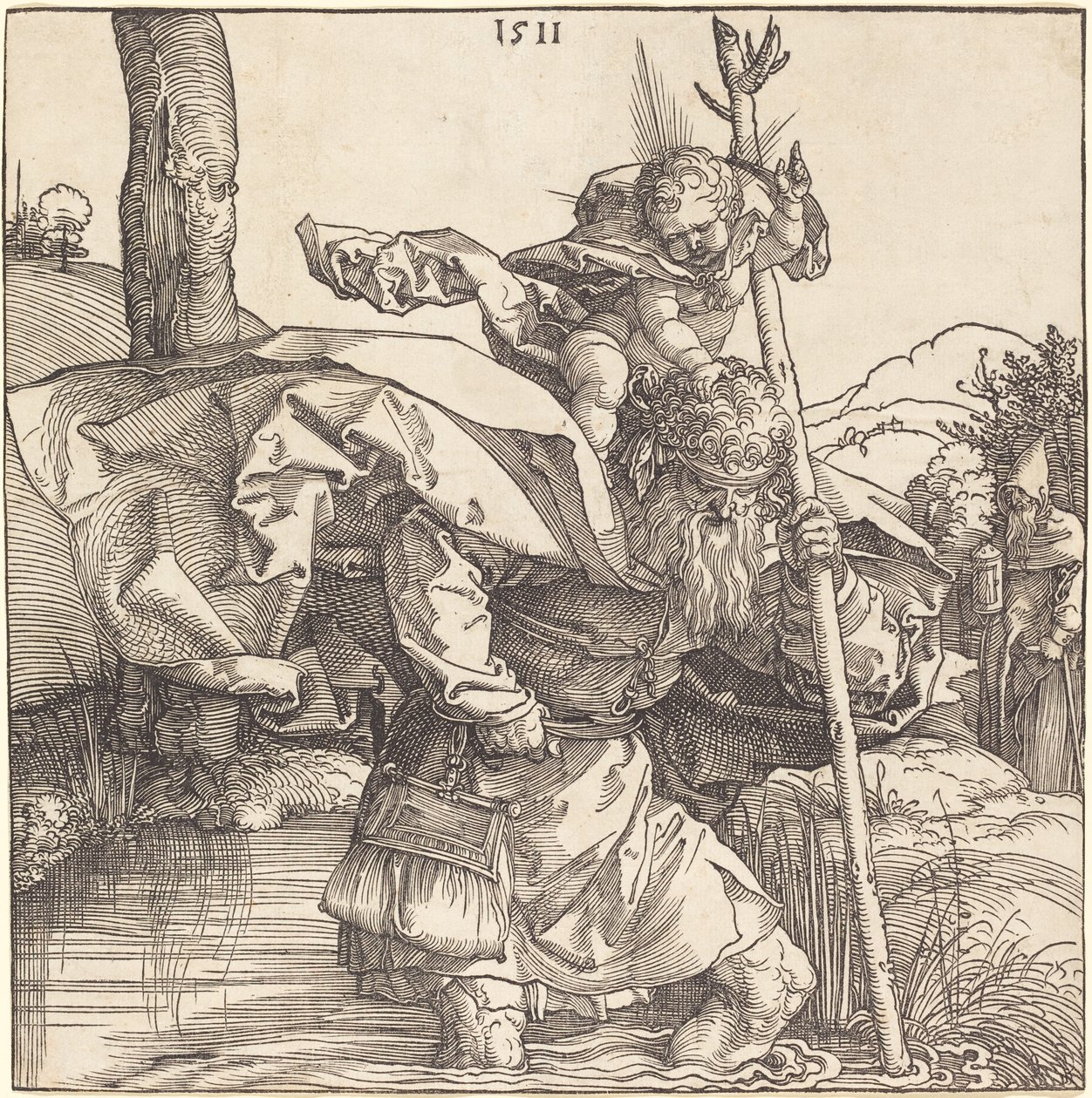Saint Christopher by Albrecht Dürer