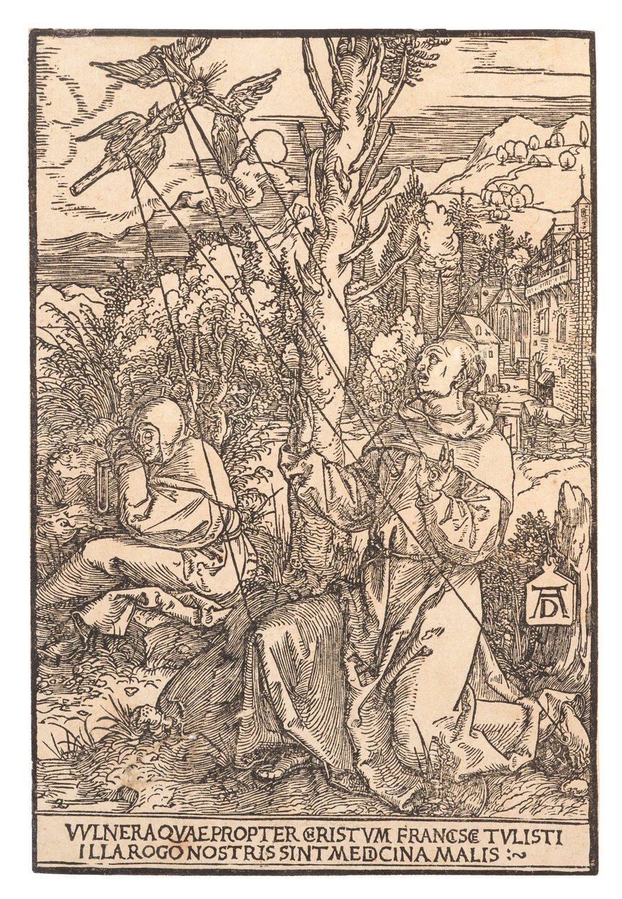 Saint Francis Receiving the Stigmata by Albrecht Dürer