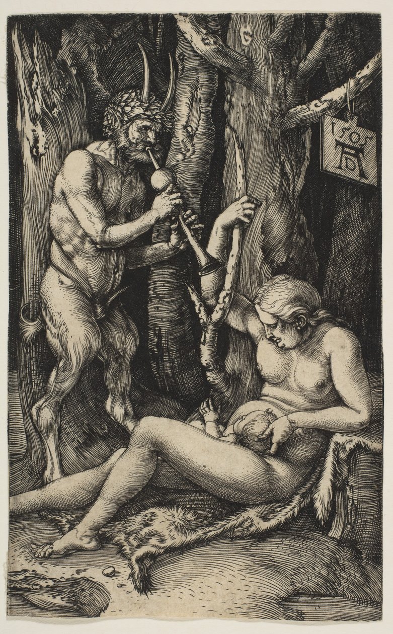 Satyr Family by Albrecht Dürer