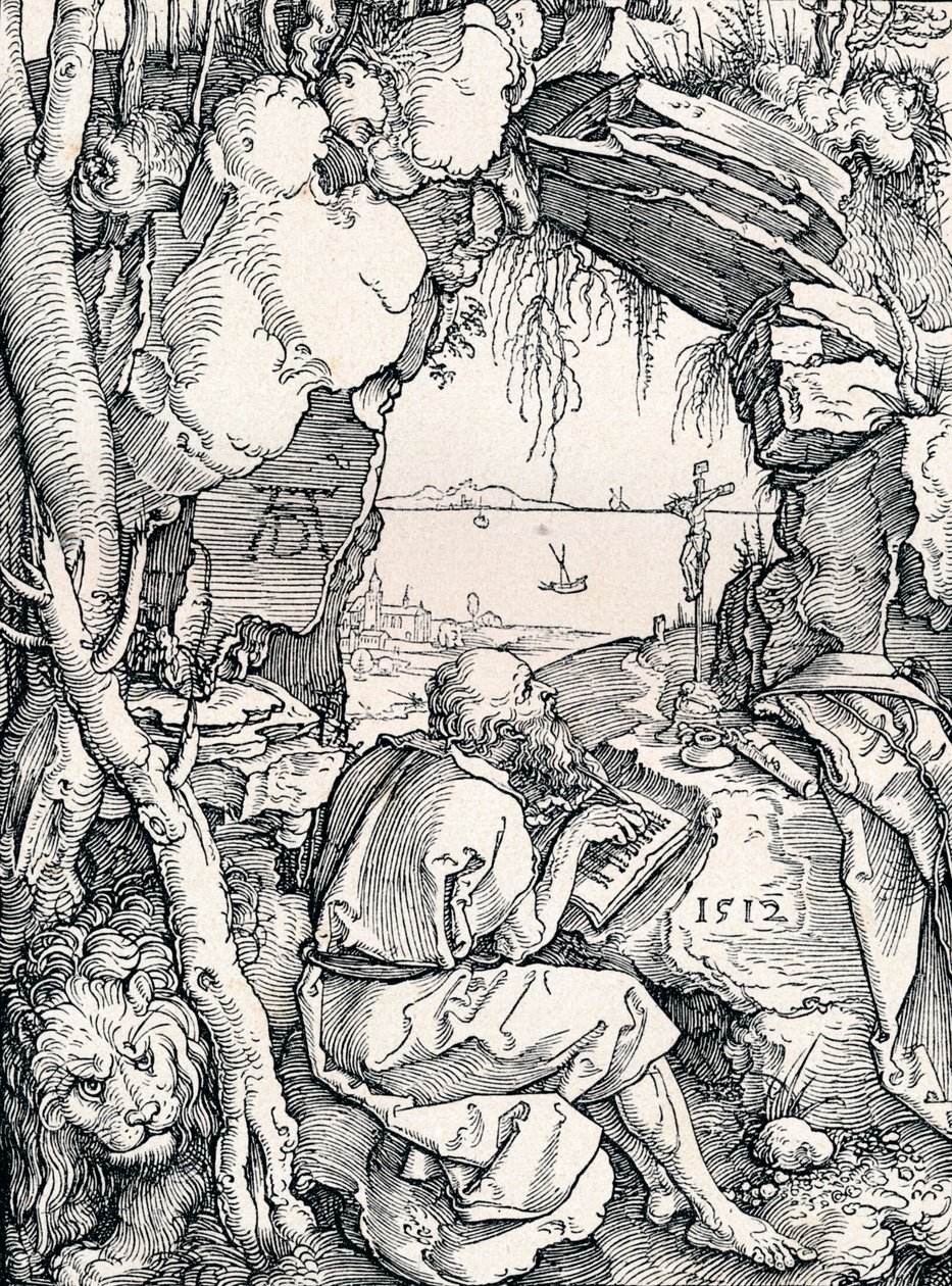 St Jerome in a Cave by Albrecht Dürer