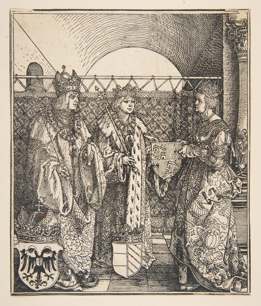 The Betrothal of Philip and Joanna by Albrecht Dürer