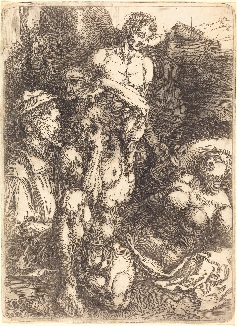 The Desperate Man by Albrecht Dürer