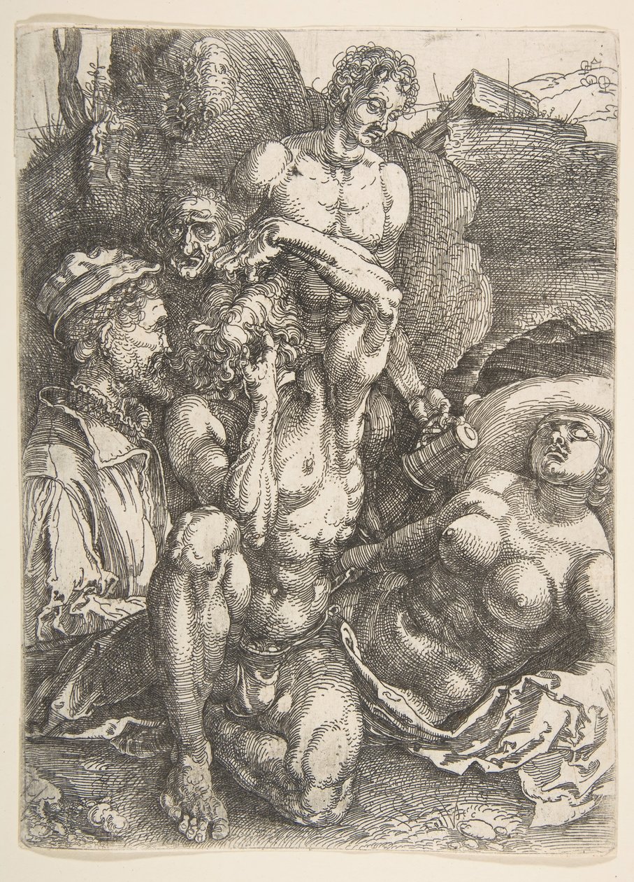 The Desperate Man by Albrecht Dürer