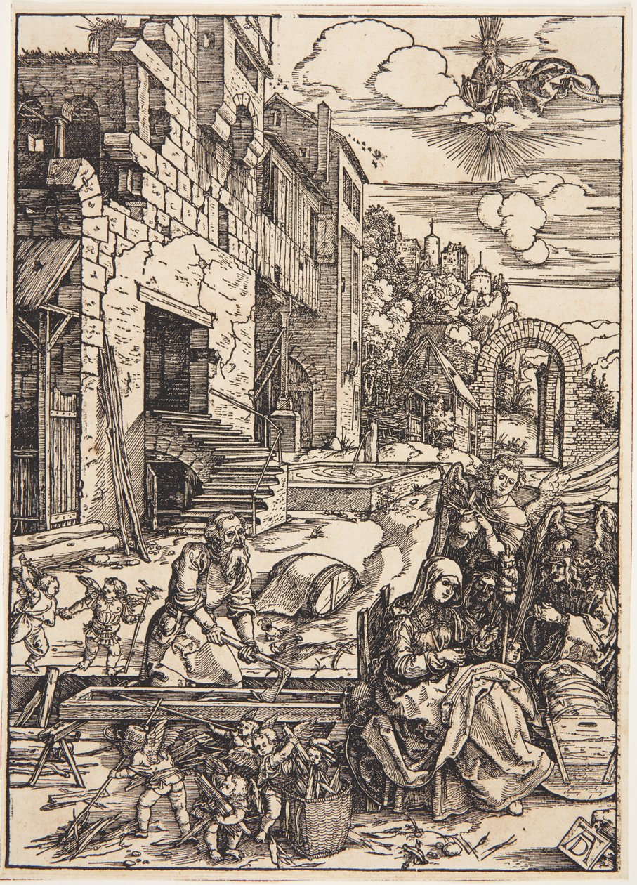 The Holy Family in Egypt by Albrecht Dürer