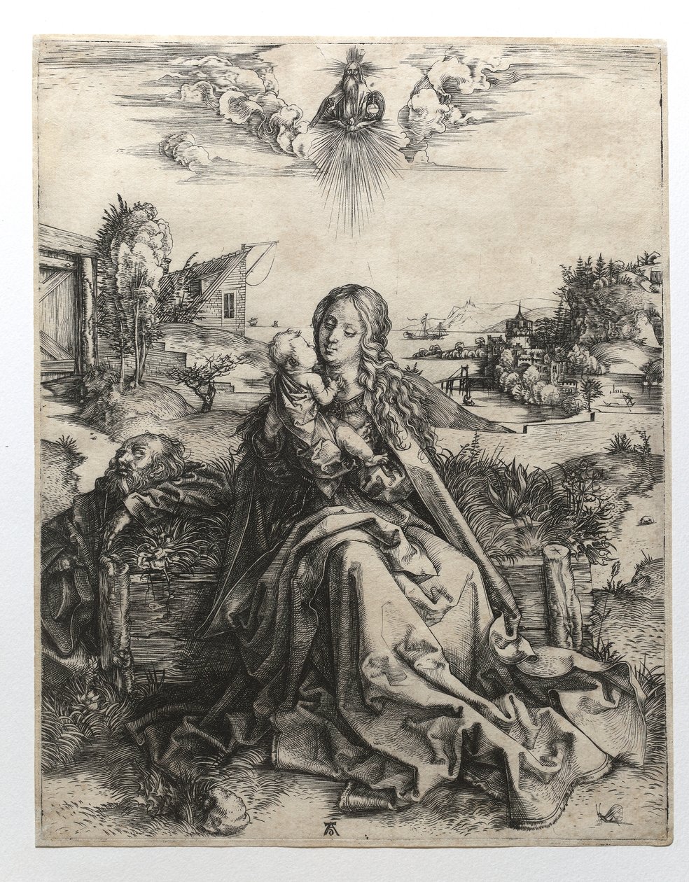 The Holy Family with the dragonfly by Albrecht Dürer