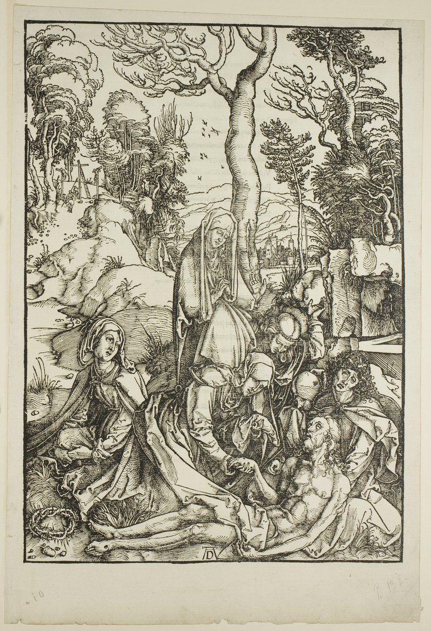The Lamentation by Albrecht Dürer