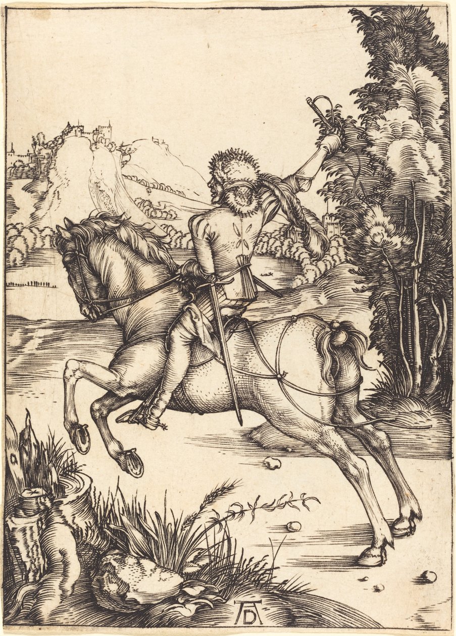 The Little Courier by Albrecht Dürer