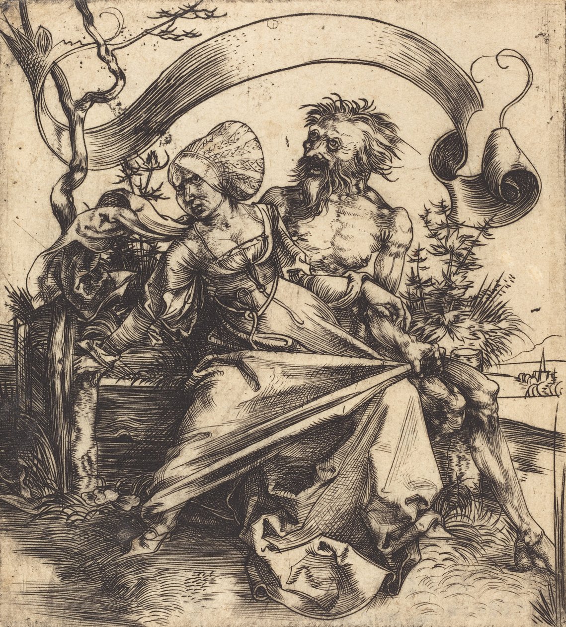 The Ravisher by Albrecht Dürer
