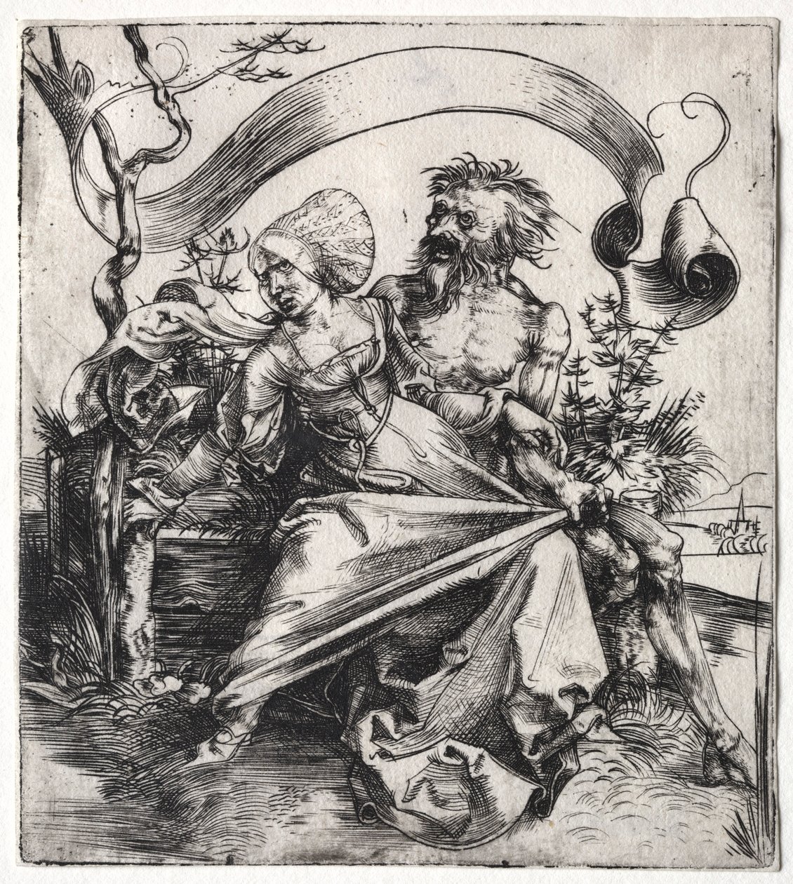 The Ravisher by Albrecht Dürer